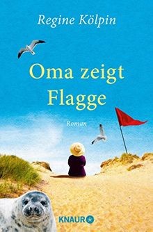Oma zeigt flagge roman - flagge:, (omas