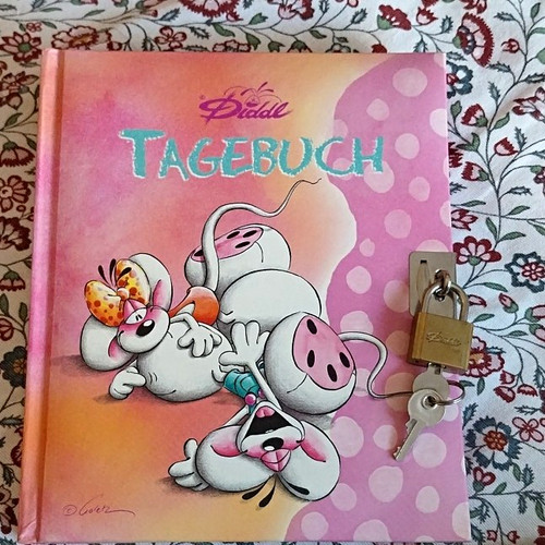 Diddl tagebuch pink aus der - aus,