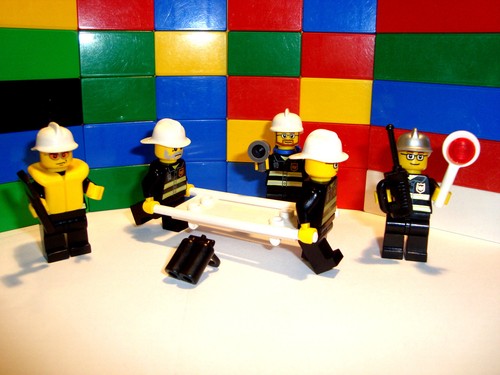 Lego feuerwehr figur - 5,