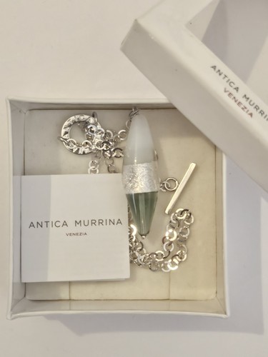 Antik murrina 925 silber kette - murrina,