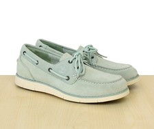 hochwertige Timberland Echtleder Slipper Mokassin Gr. 38 Segelschuhe - NEU