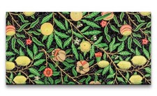 120x60cm Remaster Weltberühmte Malerei William Morris Blumenmuster Zitronen