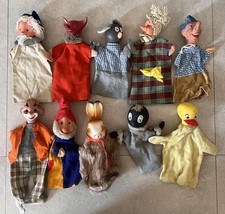 15 DDR Handpuppen + Köpfe