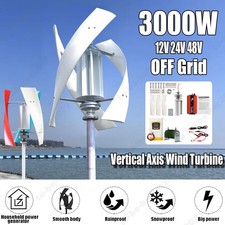 3KW Windkraftanlage 12/24/48V