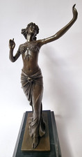 Bronzefigur Tänzerin Bronze Frau Salome Tanz