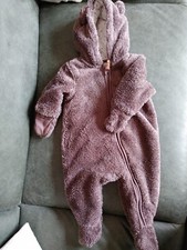 Baby Teddy Fleeceoverall mit