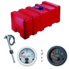 Boot Tank Einbautank Geber und Anzeige Bootstank Benzintank Rohrgeber nach Wahl