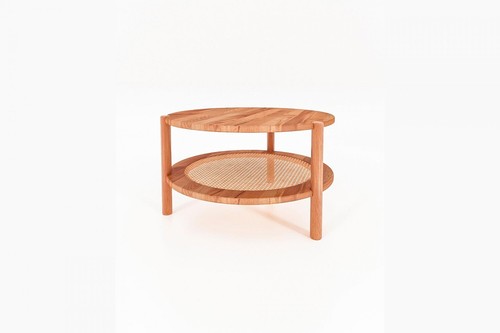 Couchtisch zola rund kernbuche - rund,