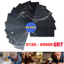48 Stück Schleifpapier Set