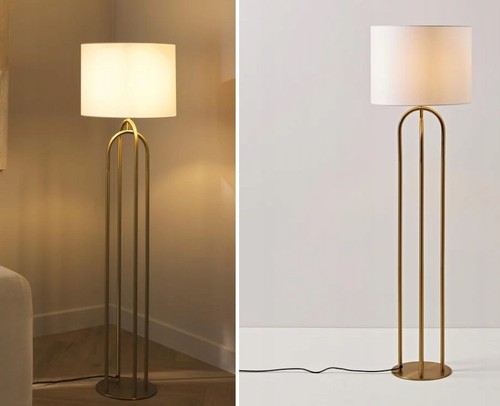 Westwing gianna stehlampe gold - gianna,
