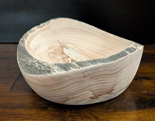 Naturrandschale schale teller - naturrandschale,
