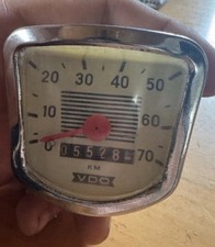 Original VDO Tacho NSU Quickly Oldtimer Moped Zündapp Mofa etc selten TOP Chrom