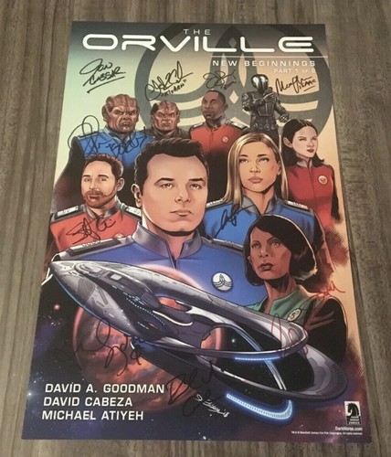 The orville cas signed poster - poster,