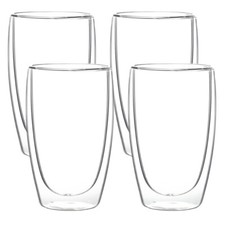 4x 440ml Doppelwandige Thermo