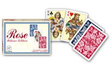 Rose Patience Spielkarten