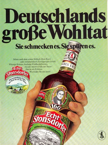 3w24511 alte reklame aus 1971 - aus,