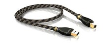 Viablue -KR-2 Silver- HighEnd USB-Kabel - A auf B - 1,00 m - Cobra - Rückläufer