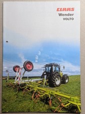 Claas VOLTO Wender Heuwender Prospekt Traktor Bulldog Schlepper 