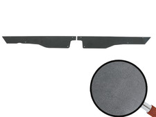 Trim front seat with leather