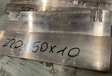 Kupfer 99% Cu. 215x50x10 mm