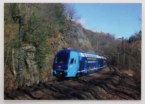 Postkarte triebwagen 445 - triebwagen, 618