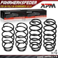 Fahrwerksfeder vorne hinten - 4x,