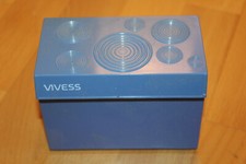 VIVESS Karteikarten Box Karteikarten-Kasten Karteikartenkasten