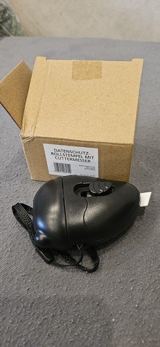 Datenschutz rollstempel mit