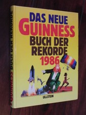 Das neue große Guiness Buch der Rekorde 1986 (Verlag Ullstein)