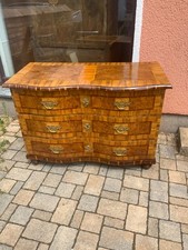 Barockkommode Sachsen Nussbaum