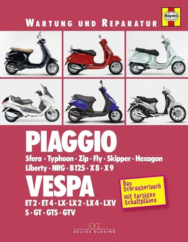 Piaggio und vespa - und, motorroller