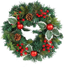 Joy Weihnachten Türkranz,Kranz Trockenblumen Herbst Türkranz Door Wreath Eukalyp