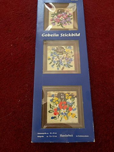 Handarbeit gobelinstickbild - gobelinstickbild, im