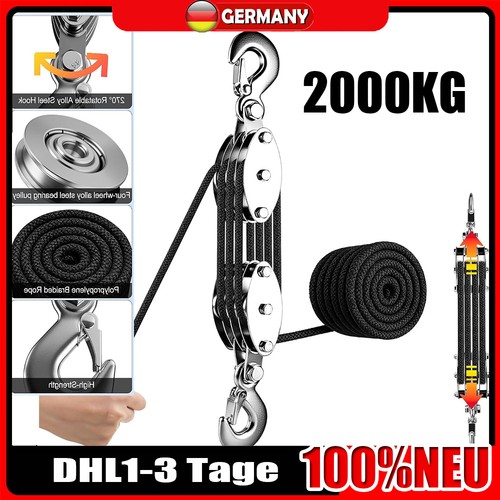 Kettenzug 2000kg seilzug - 2000kg,