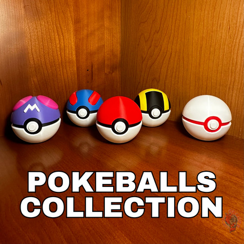 Classic pokeballs collection - pokeballs,