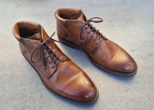 LLOYD Stiefelette Boots Remus Gr. 9,5 / 44 braun Used-/Vintage Optik Kalbsleder