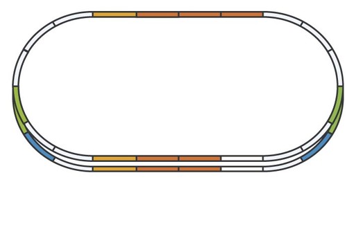Piko gleis 55340 - piko, h0