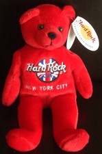 HRC Hard Rock Cafe New York Rita Bear Beara Bär Teddy Herrington