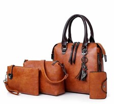 4-teiliges Damen Handtaschen Set