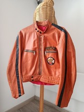 Vintage 70er Lederjacke Honda