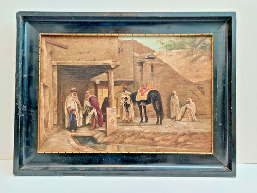 Gemälde ankunft der - gemälde, an
