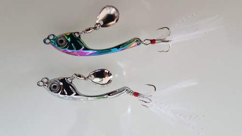 Jig spinner set 5er - set, box