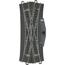 H0 Märklin C-Gleis (mit Bettung) 24624 Doppelkreuzungsweiche 188.3 mm 1 St.