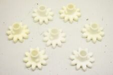 7x  47mm 10 Zahn Zahnrad Stirnrad plastik Kunstoff 22