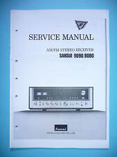 Service Manual-Anleitung für Sansui 9090/8080 