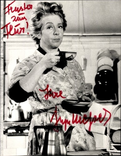 Schauspieler inge meysel - ak,
