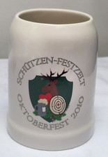 Schützen-Festzelt Oktoberfest 2010 Champus Krügerl 0,3 Wies´n Mini Krug Bierkrug