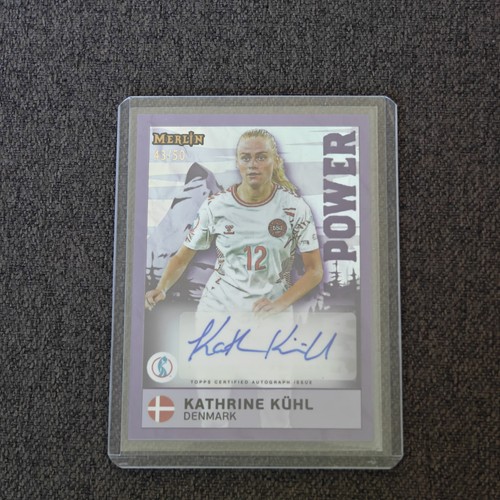 Kathrine kühl autograph 50 - kühl, 43/50