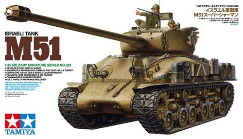 Tamiya 35323 m51 super sherman - tamiya,