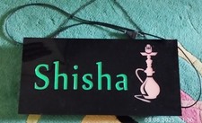 LED Leuchtschild, Reklameschild, SHISHA 